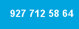 927 712 58 64 927 712 58 64